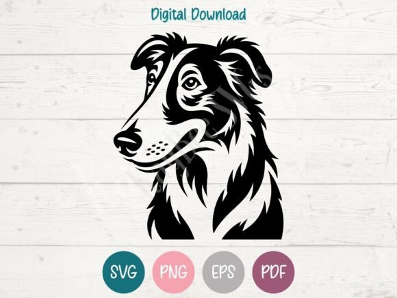 Borzoi Dog SVG PNG EPS PDF Design Review