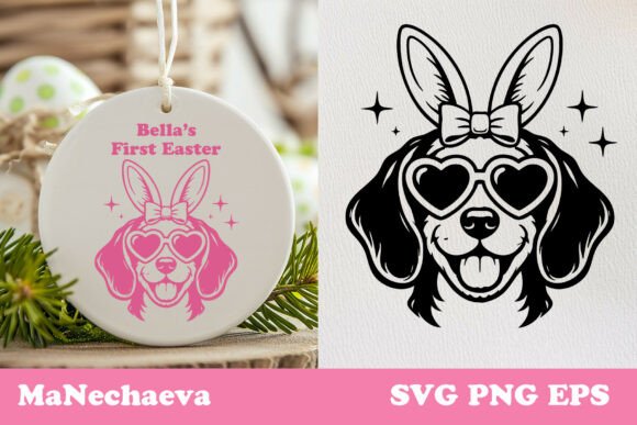 Cute Beagle Easter Dog SVG Review