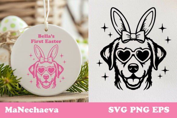 Cute Labrador Retriever Easter Dog SVG Review