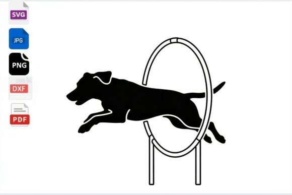 Dog Agility Jump SVG Design Review