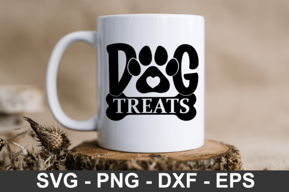 Dog Treats SVG Design for Embroidery Projects