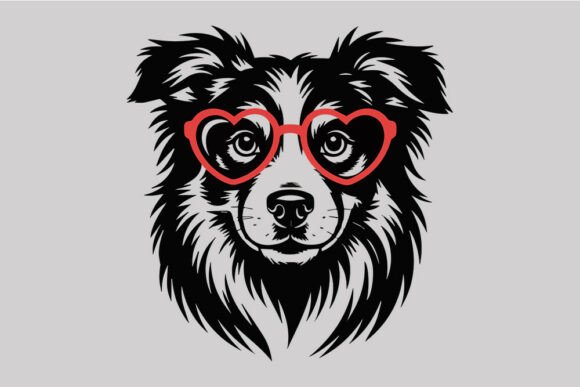 Heart Glasses SVG for Embroidery