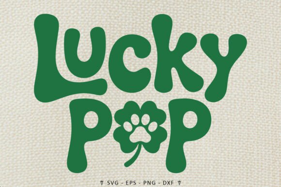 Lucky Pup Dog SVG