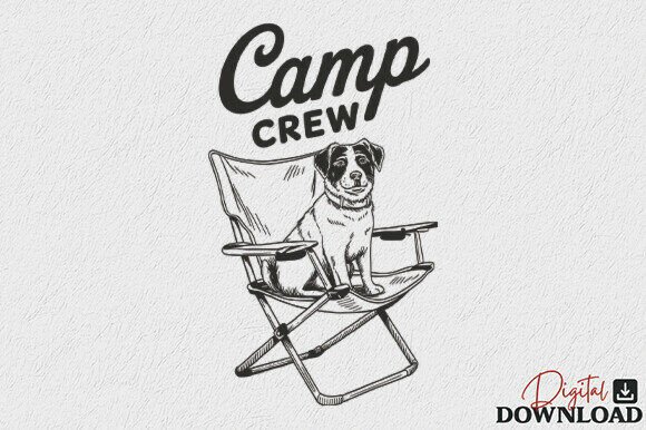 Outdoor Camping Chair Dog SVG Review