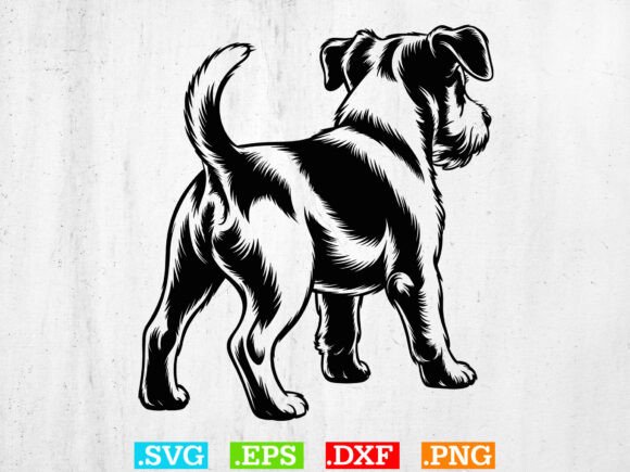 Smooth Fox Terrier Dog SVG Review for Embroidery Projects