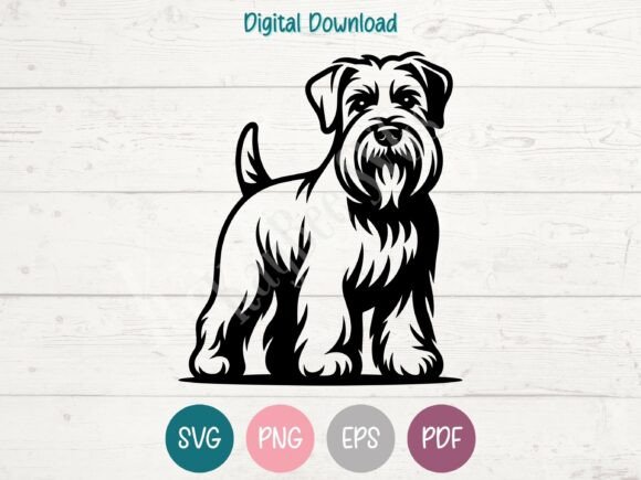Soft-Coated Wheaten Terrier Dog SVG PNG Review